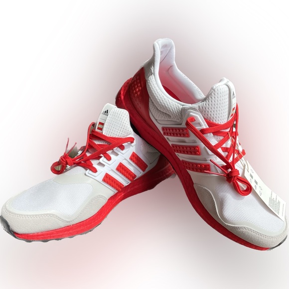 NEW Lego Adidas Ultra Boost Red - Picture 3 of 10